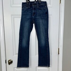 Hollister Men's Bootcut Blue Jeans 26x28